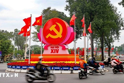 XIV Всевьетнамский партийный съезд является особо важной вехой, открывающей новый этап развития страны. Фото: ВИА