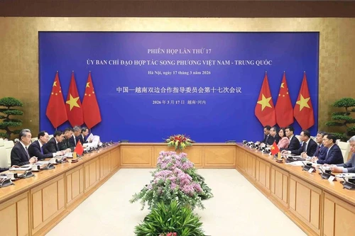 17-е заседание Руководящего комитета по двустороннему сотрудничеству Вьетнам – Китай. Фото: ВИА