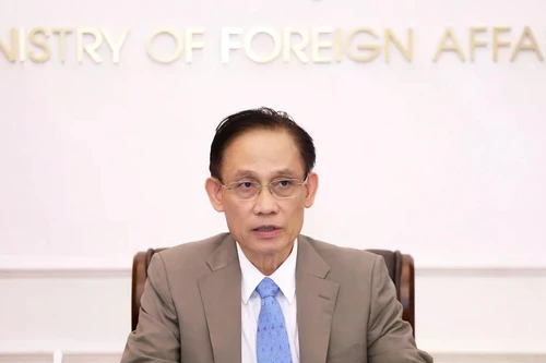 Министр иностранных дел Ле Хоай Чунг. Фото: МИД Вьетнама