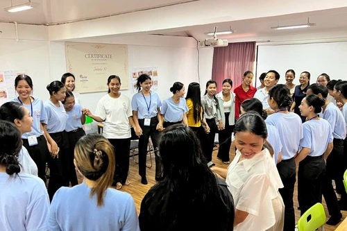 Eco-Horizon создает открытую образовательную среду, помогая молодым женщинам уверенно использовать новые возможности. Фото: IECD