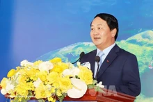 Секретарь провинциального парткома Туенкуанг Хау А Лень. Фото: ВИА