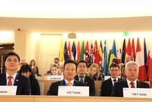 Вьетнамская делегация на сессии. Фото: moha.gov.vn фысфцсячсфцы