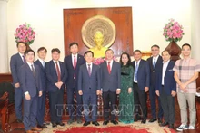 Рабочая делегация г. Чинджу и руководители г. Кантхо. Фото: ВИА