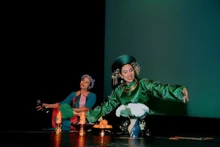 Один из художественных номеров, насыщенных национальной самобытностью, представленных на Дне Вьетнама 2025. Фото: ВИА 