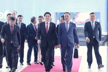 Президент Лыонг Кыонг на церемонии подписания Ханойской конвенции. Фото: VGP
