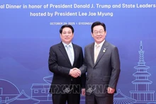 Президент Лыонг Кыонг и Президент Южной Кореи Ли Чжэ Мён. Фото: ВИА