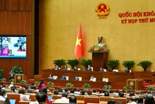 Общий вид рабочей встречи в здании НС. Фото: Тхюи Нгуен