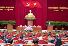 Состоялась церемония закрытия 12-го пленума ЦК КПВ XIII созыва