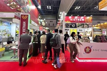 Вьетнамский павильон привлекает большое количество посетителей. Фото: ВИА