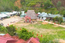 [Фото] Дананг: Горные общины, украшенные флагами и цветами, готовы ко дню выборов в НС