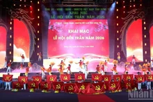 Церемония открытия фестиваля в храме Чан.