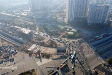 Проект транспортной развязки Анфу является местом пересечения ключевых транспортных артерий, таких как подъездная дорога к автомагистрали Хошимин – Лонгтхань – Заузяй, магистрали Май Тьи Тхо и Лыонг Динь Куа, а также системы соединения с районом портов Катлай – Фухыу. Фото: ВИА