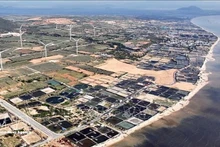 Общий вид района атомной электростанции Ниньтхуан-1 в общине Фыокдинь (Кханьхоа). Фото: ВИА