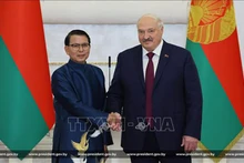 Посол Вьетнама в Беларуси Нгуен Ван Чунг и Президент Беларуси Александр Лукашенко. Фото: ВИА