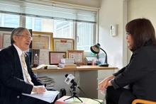 Профессор Фурута Мотоо — ректор Вьетнамско-японского университета. Фото: ВИА