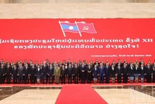 Центральный комитет Народно-революционной партии Лаоса XII созыва. Фото: Зюи Тоан