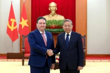 [Фото] Генеральный секретарь ЦК КПВ То Лам принял Посла США во Вьетнаме 