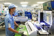 Производство электронных устройств на предприятии Rhythm Precision Vietnam Co., Ltd. в промышленной зоне Нойбай (Ханой). Фото: hanoimoi.vn