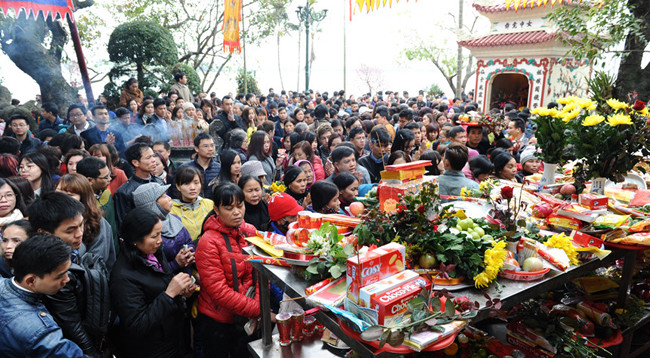 Пункты направления в Ханое во время Тэта ảnh 3 Пункты направления в Ханое во время Тэта ảnh 3