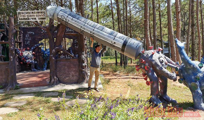 Парк «Covid-19» и вера в победу над пандемией ảnh 8 Парк «Covid-19» и вера в победу над пандемией ảnh 8