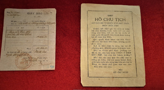 Бесценные памятные вещи дяди Хо для Вьетнамской народной армии ảnh 4 Бесценные памятные вещи дяди Хо для Вьетнамской народной армии ảnh 4