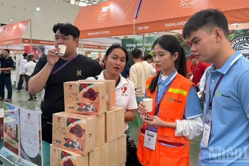 Международная выставка чая и кофе впервые проходит в Ханое
