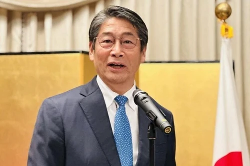 Посол Японии во Вьетнаме Ито Наоки. (Фото: ВИА)