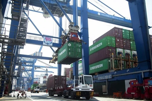 Вид на порт Катлай в городе Хошимин. (Фото: ВИА)