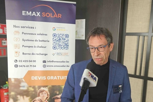 Профессор Геерт Ангенон, Свободный университет Брюсселя (VUB), даёт интервью корреспонденту ВИА в Брюсселе (Бельгия). (Фото: ВИА)