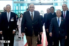 Председатель Палаты представителей Иордании Мазен Турки Эль-Кади прибывает в Ханой, начиная официальный визит во Вьетнам. Фото: ВИА