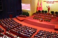 Сообщение о поздравительных телеграммах по случаю XIV съезда КПВ