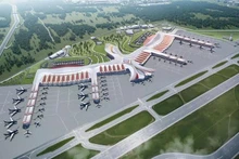 Перспективный вид международного аэропорта Фукуок. Фото: Sun Group