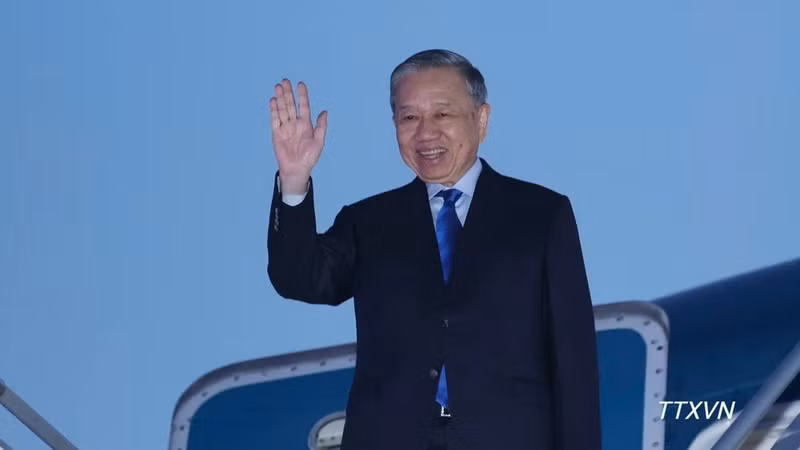 Генеральный секретарь ЦК КПВ, Президент Вьетнама То Лам покидает Оттаву, завершая государственный визит в Канаду. Фото: ВИА