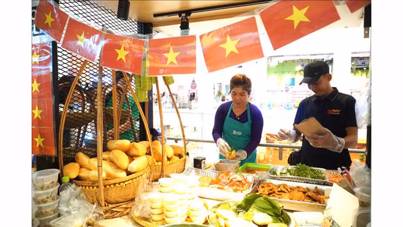 На стенде представлены вьетнамские блюда. Фото: ВИА
