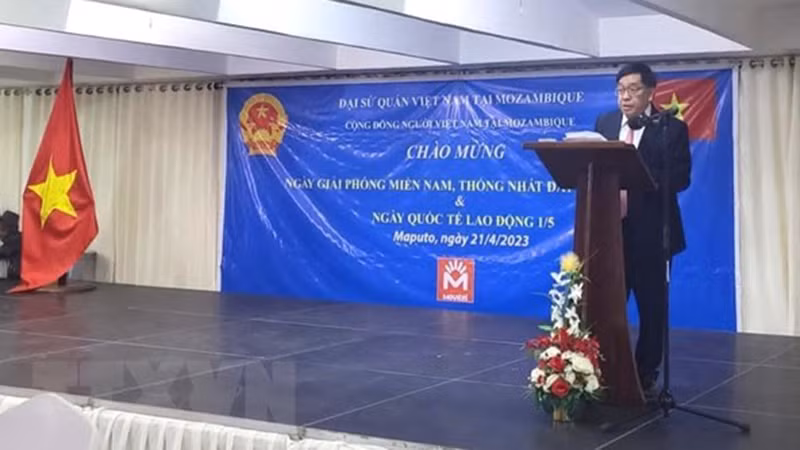 Посол Вьетнама в Мозамбике Фам Хоанг Ким. Фото: ВИА