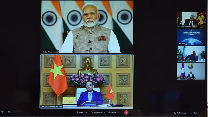 Саммит прошел в онлайн-формате. Фото: Чан Хай