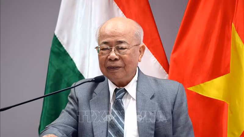 Председатель Общества вьетнамско-венгерской дружбы г. Хошимина Ле Минь Чиет. Фото: ВИА