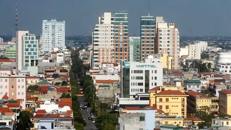 Уголок города Тхайбинь провинции Тхайбинь. Фото: ВИА