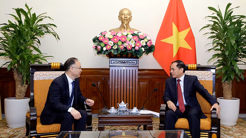 Общий вид приема. Фото: baoquocte.vn