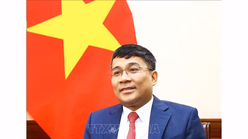 Постоянный замминистра иностранных дел Нгуен Минь Ву. Фото: ВИА