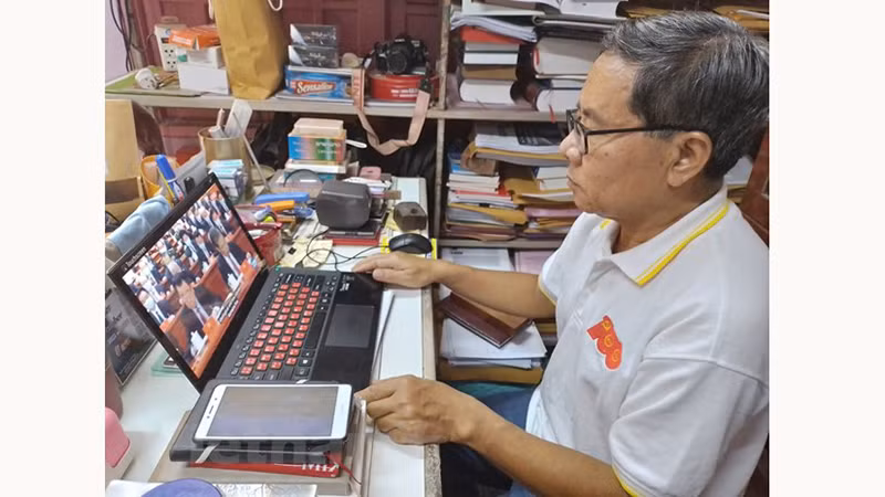 Старший корреспондент Кхамвисан Кеосуфан. Фото предоставлено интервьюируемым