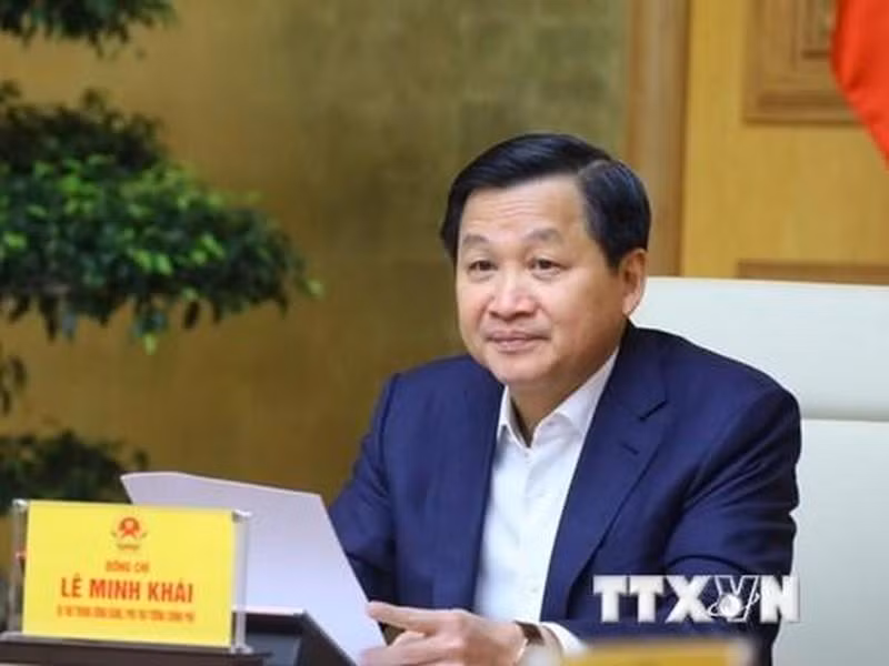 Вице-премьер Ле Минь Кхай. Фото: ВИА