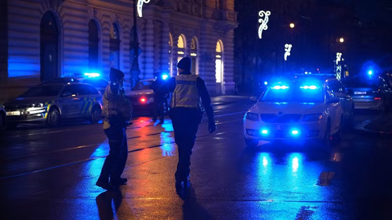 Район возле места стрельбы. Фото: Синьхуа/ВИА