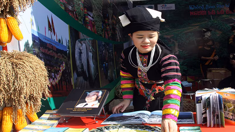 Выставочное пространство, представляющее культурную самобытность провинции Каобанг.