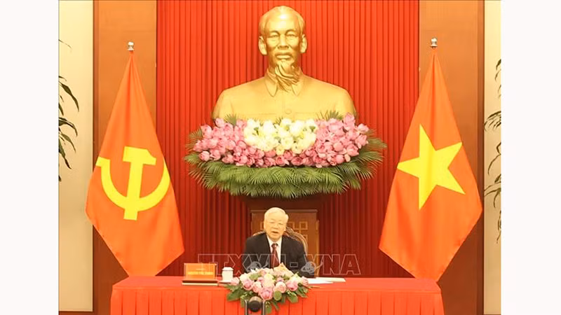Генеральный секретарь ЦК КПВ Нгуен Фу Чонг. Фото: ВИА