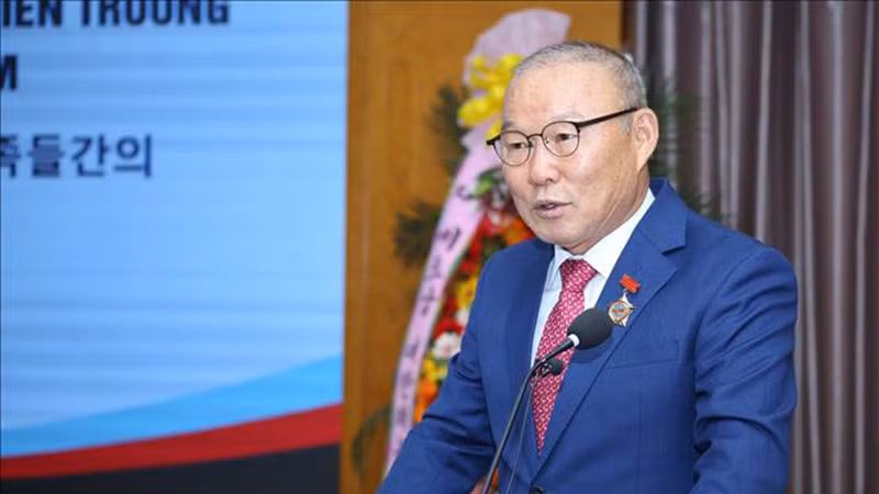 Бывший главный тренер сборной Вьетнама по футболу Пак Хан Со. Фото: ВИА