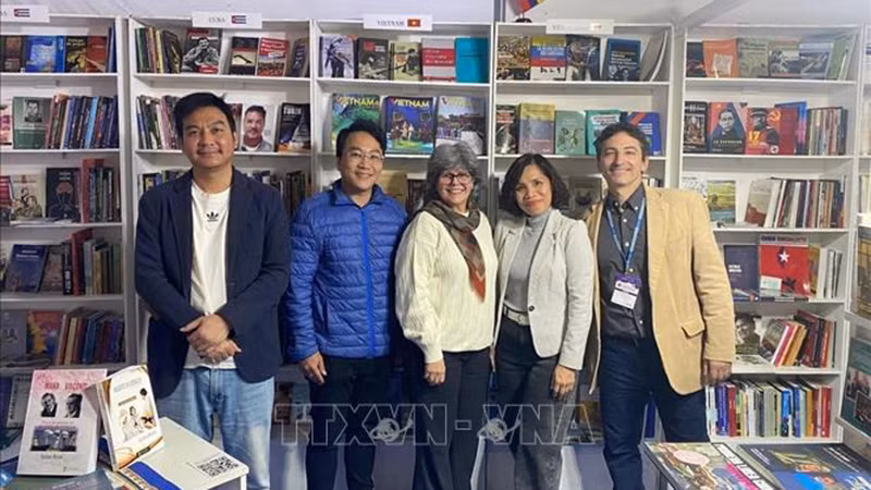 Вьетнамское пространство на ярмарке. Фото: Посольство Вьетнама в Аргентине