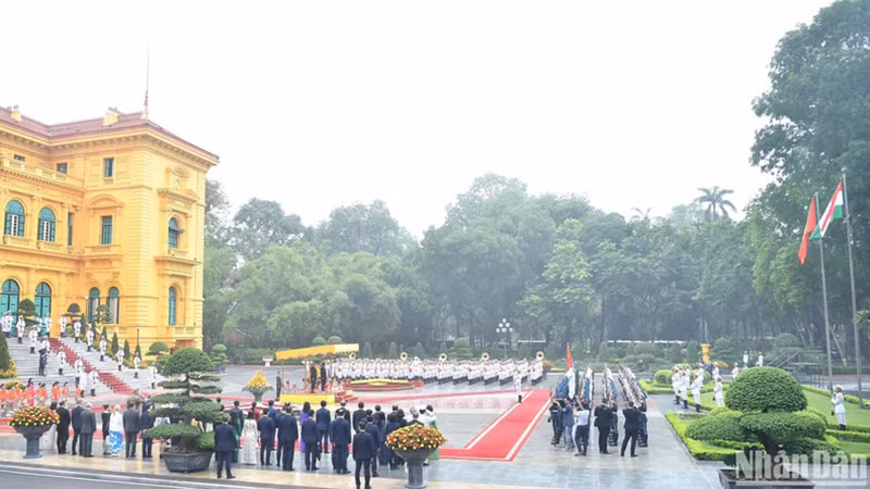 Общий вид церемонии.