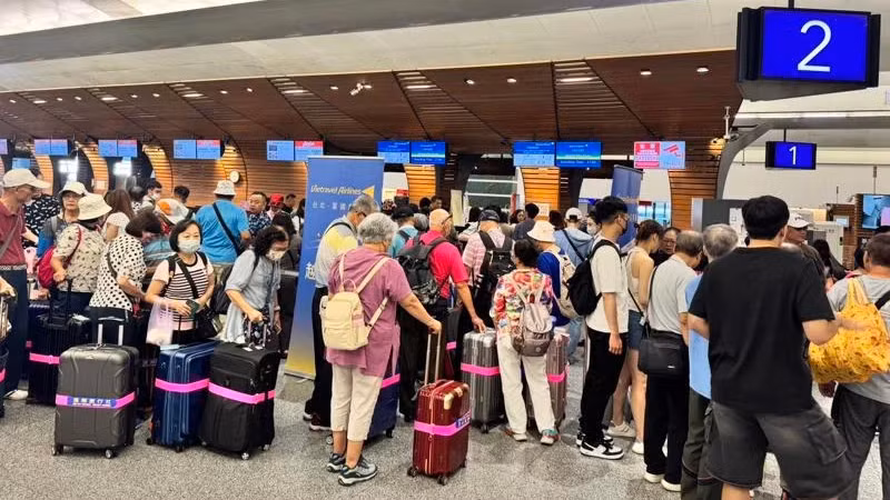 В этом году объем международных пассажирских перевозок из/во Вьетнам, вероятно, достигнет 43,5 млн человек, что на 33,4% больше, чем в 2023 году. Фото: vneconomy.vn