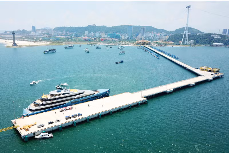 Международный пассажирский порт Халонг – Специализированный международный пассажирский порт Вьетнама. Фото: quangninh.gov.vn